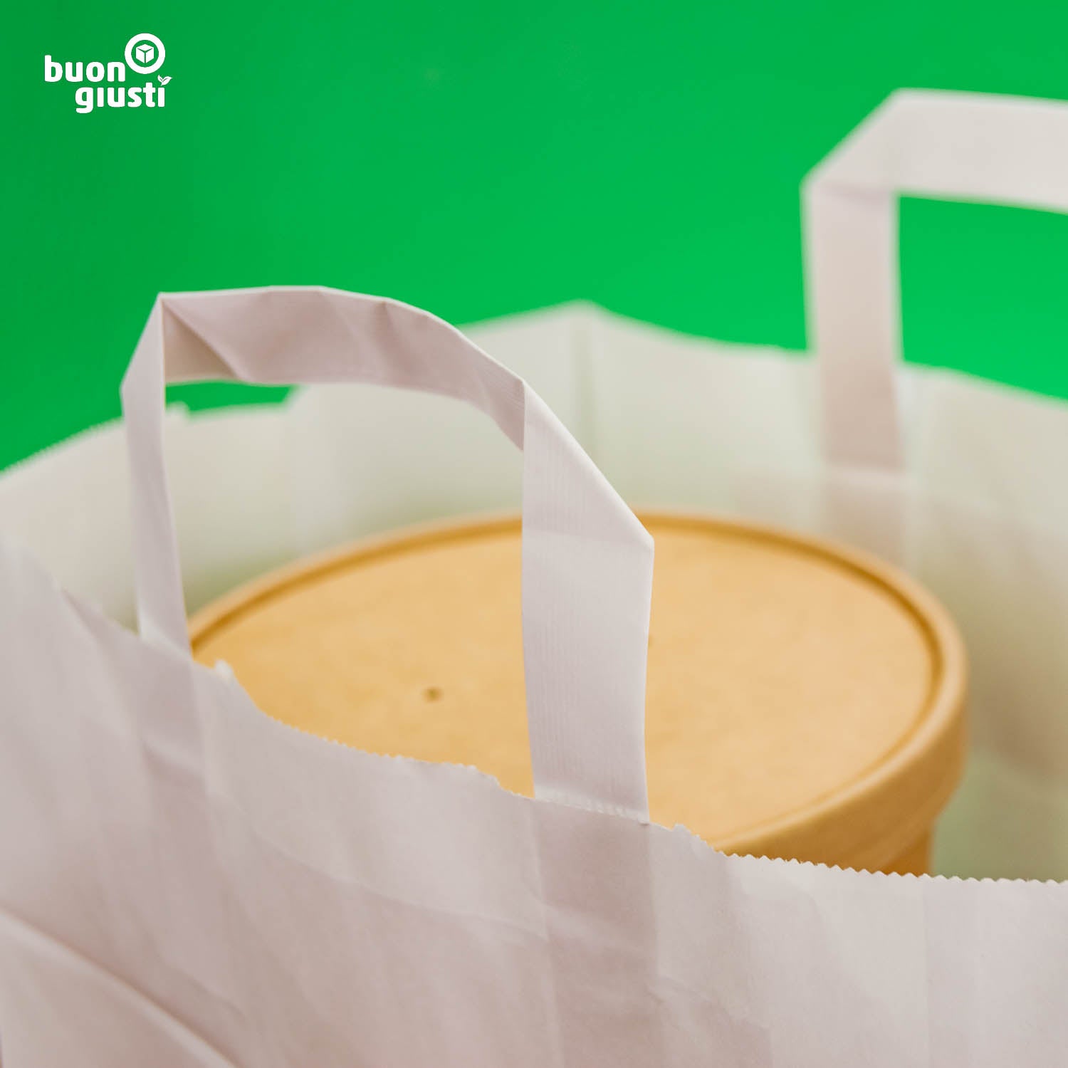 250x Foodbag Personalisiert Papiertüte 26+17x25 cm 80g | Gedruckt in ca. 3 Tagen - Tüte - buongiusti AG - personalisiert ab 100 Stück