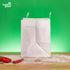 250x Gastrobag Papiertüte 32+22x27 cm 80g Flache Henkel - Tüte - buongiusti AG - personalisiert ab 100 Stück