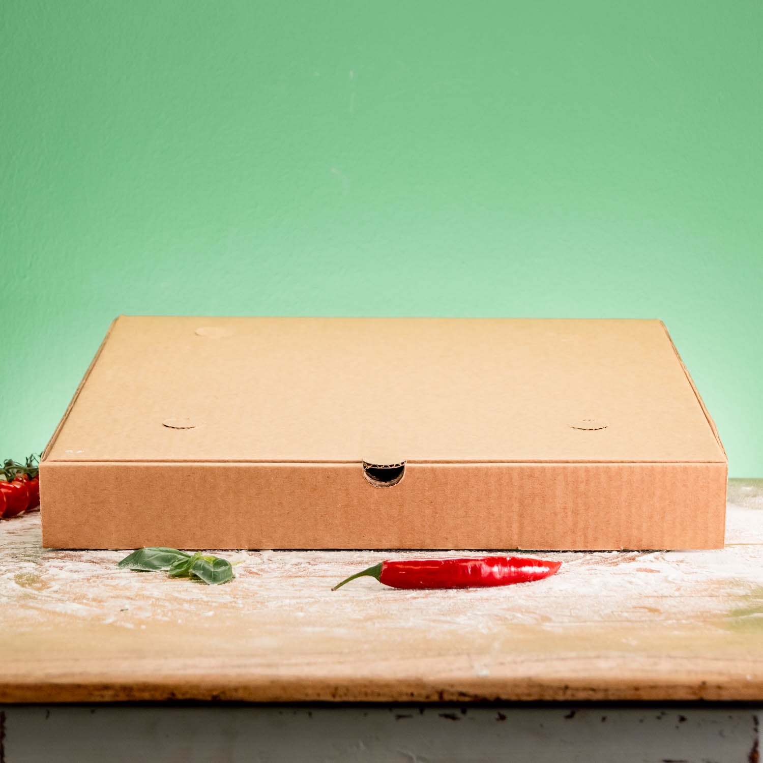 50 Stk. | 40x40x5 cm Pizzakarton individuell personalisiert digital bedruckt - Pizzakarton - buongiusti AG - personalisiert ab 100 Stück