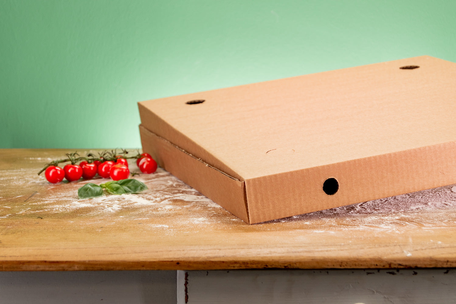 50 Stk. | 50x50x5 cm Party-Pizzakarton individuell personalisiert digital bedruckt - Pizzakarton - buongiusti AG - personalisiert ab 100 Stück