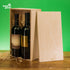 1x Holzkiste aus Birkenholz für 2 Weinflaschen - Weinkiste - buongiusti AG - personalisiert ab 100 Stück