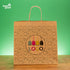 200x Delivery-Bag Papiertüte 32+20x32 cm 110g/m2 individuell personalisierbar digital bedruckt - Tüte - buongiusti AG - personalisiert ab 100 Stück