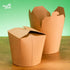 500x Asia Nudelbox aus Kraft Papier 750ml | PE beschichtet für kalte & heiße Speisen - Schale - buongiusti AG - personalisiert ab 100 Stück