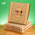 200 Stk. | 30x30x4 cm Pizzakarton individuell personalisiert digital bedruckt - Pizzakarton - buongiusti AG - personalisiert ab 100 Stück