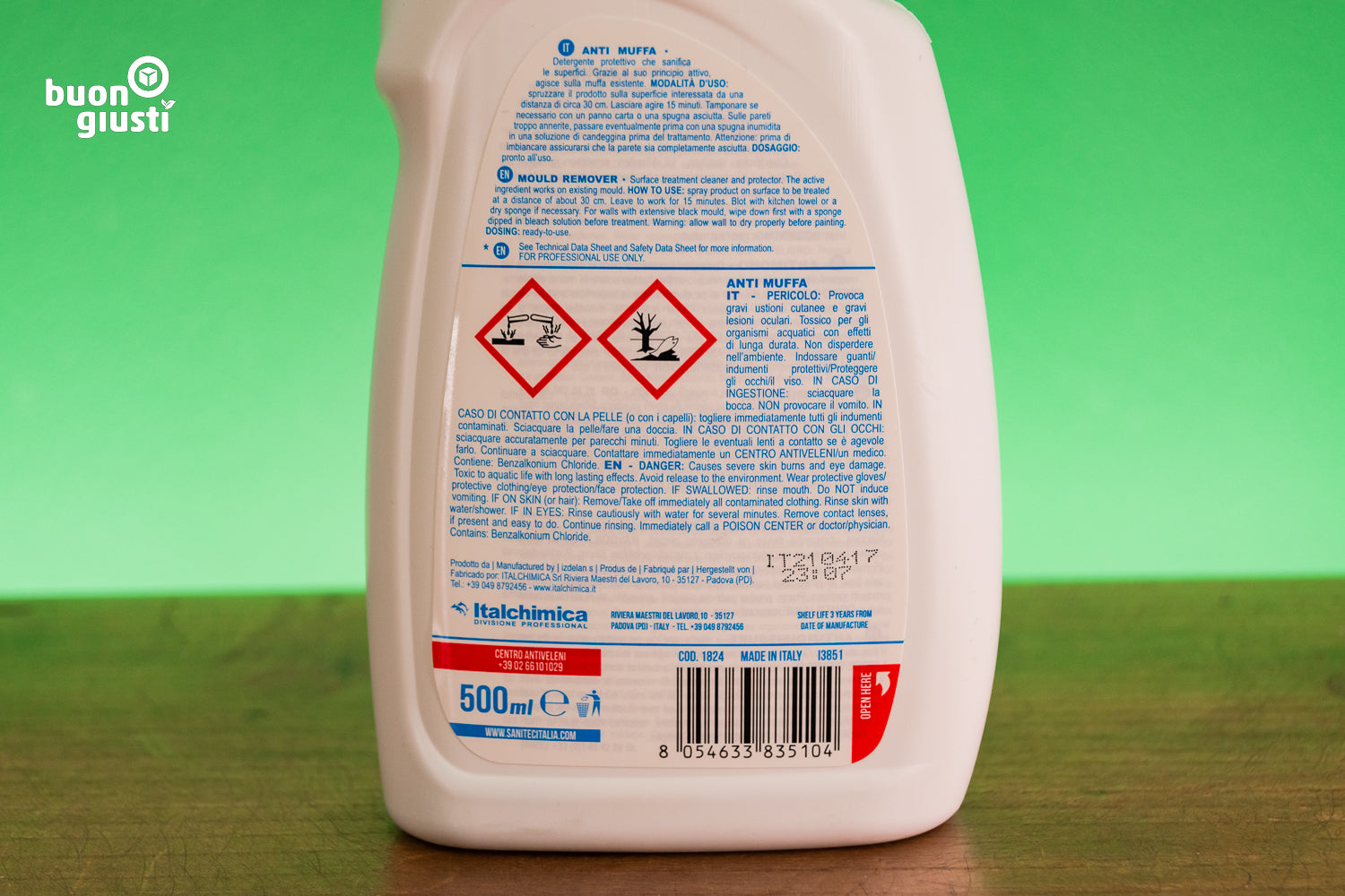 35,80€/L) 500 ml Schifo Schimmelentferner Schimmelmittel Anti Mold